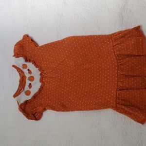 5t Thanksgiving knit dress